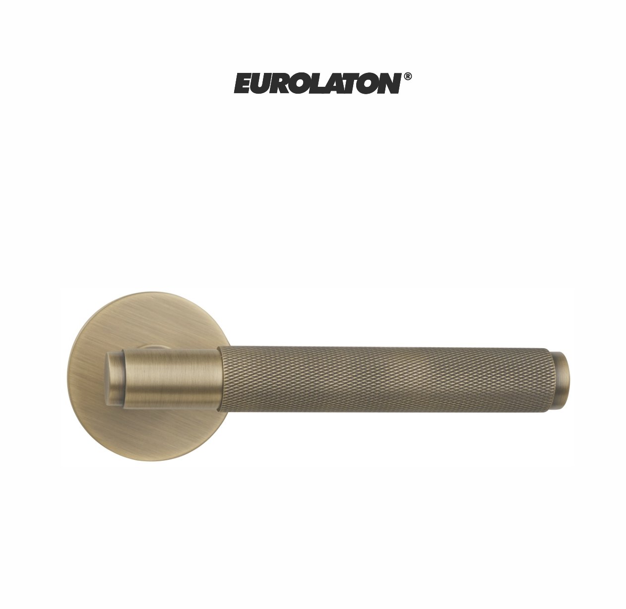 Manillón para puerta EUROLATON 250mm latón