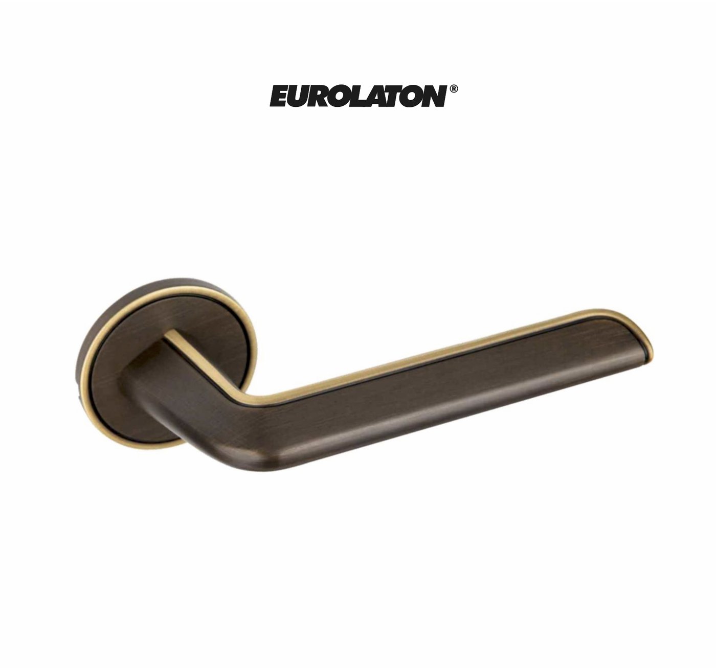 Herraje puerta EUROLATON PVD níquel acabado espejo